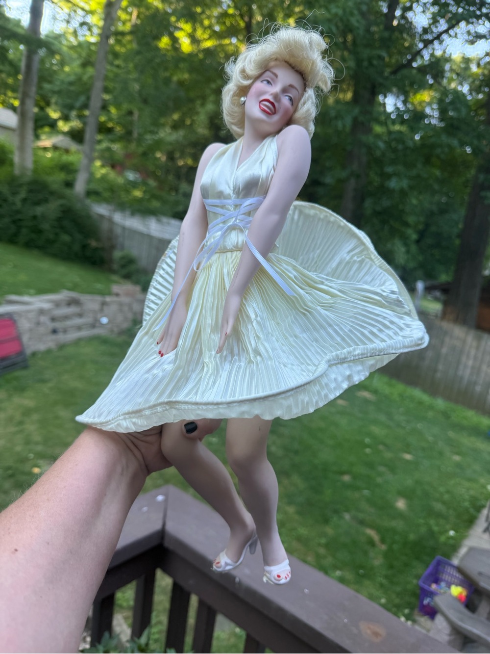 Marilyn Monroe "The Seven Year Itch" Doll ~ Franklin Mint Heirloom